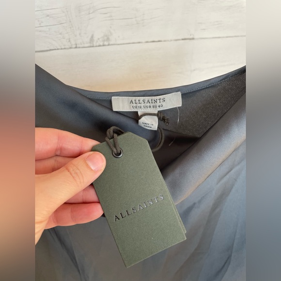 All Saints Hadley Dress Size 8 - Picture 9 of 12